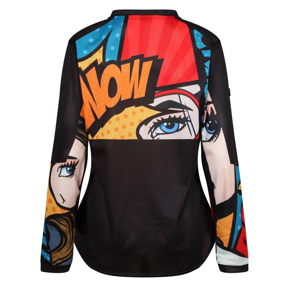 Motogirl Ladies' Pop Art MX Jersey - Image 2