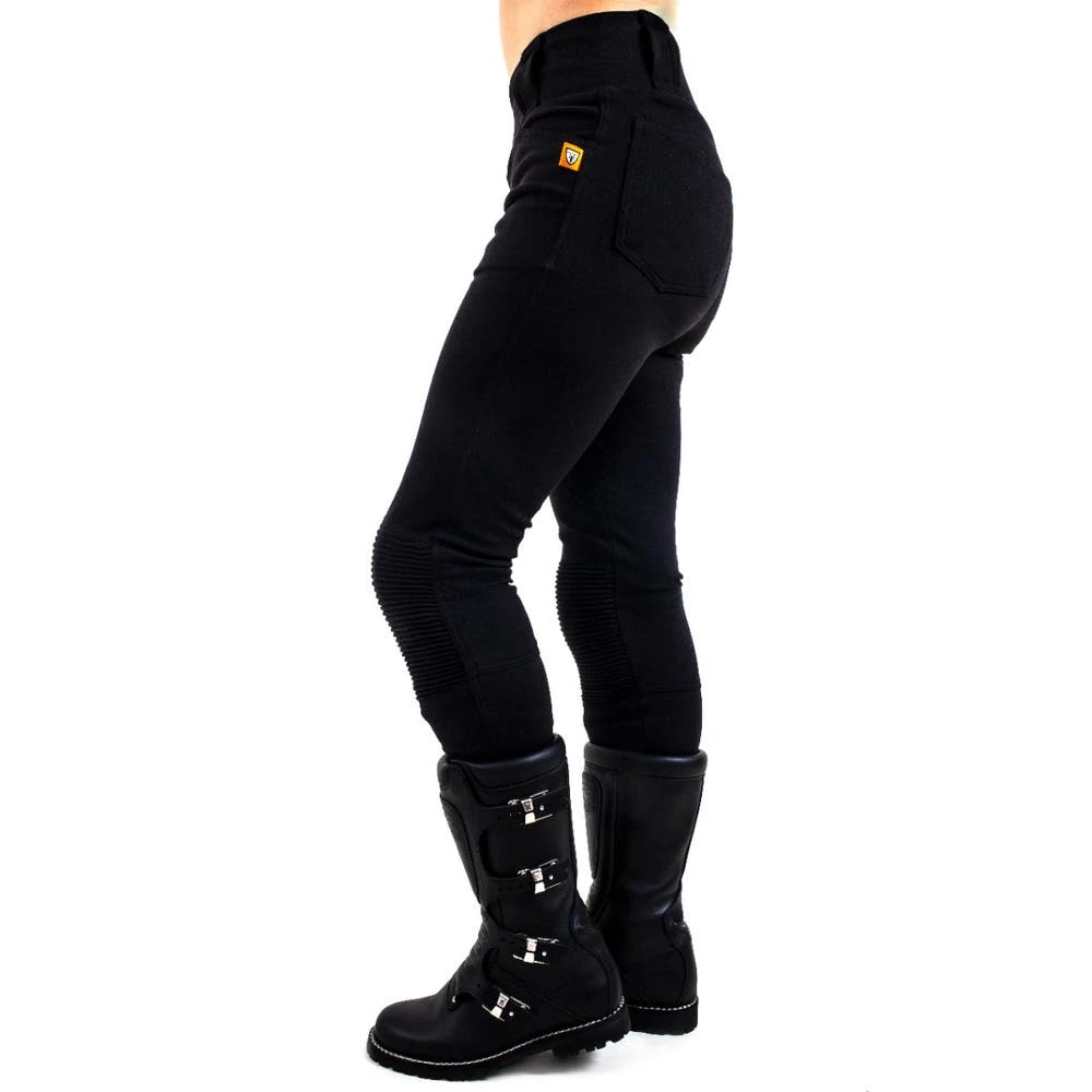 MotoGirl Moto Ribbed Aramid Leggings - Tall - Image 3